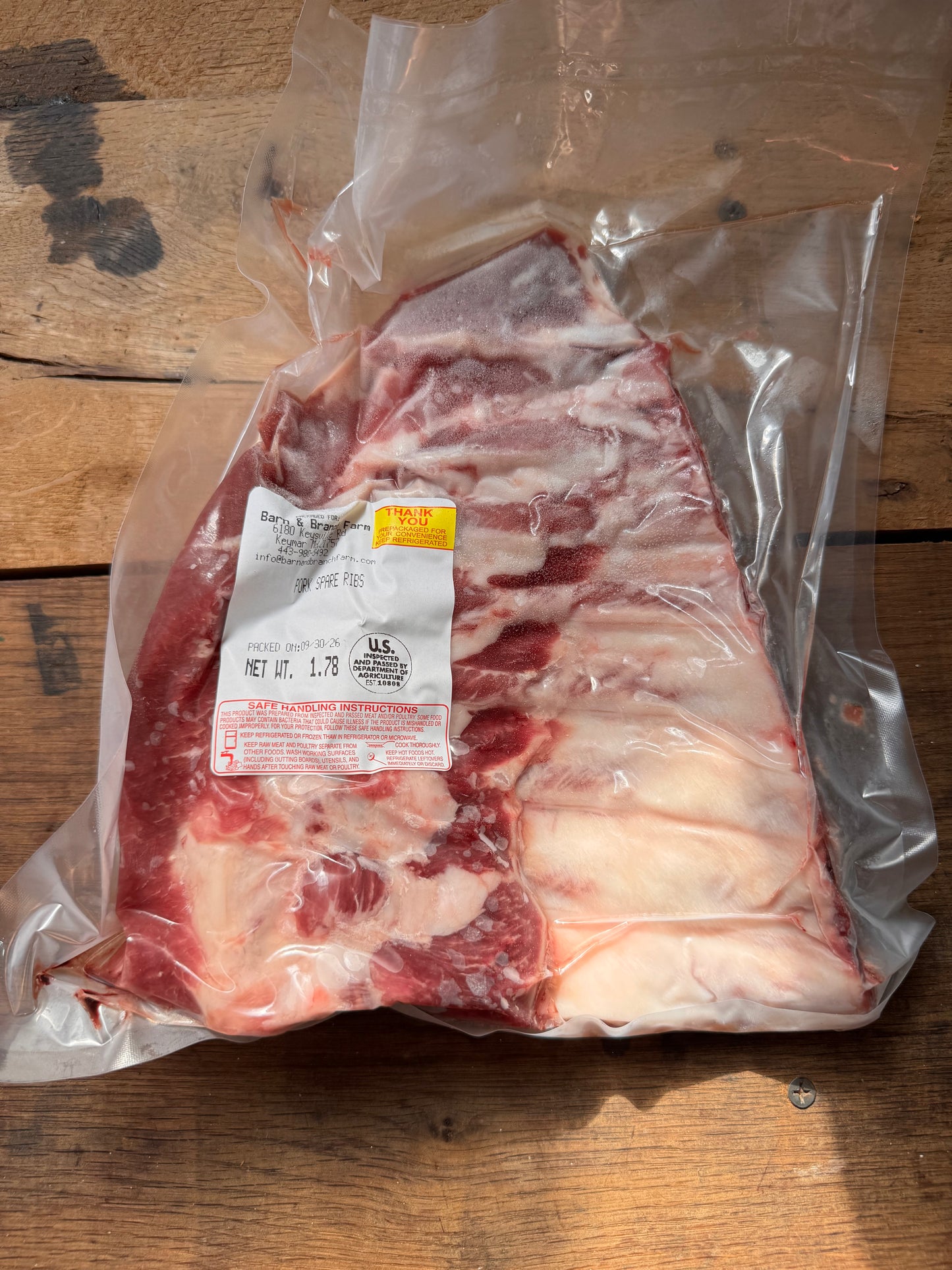 Pork Spare Ribs